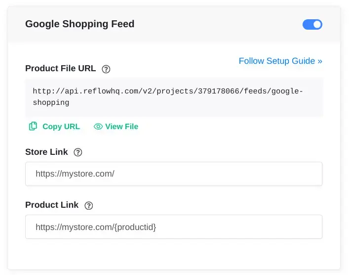 Google Shopping Feed