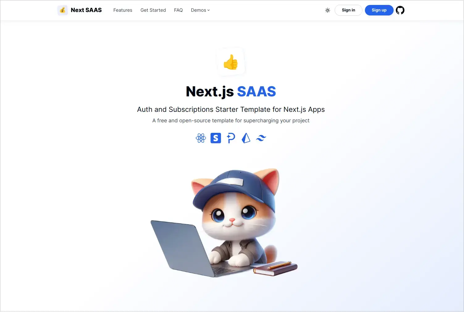 Next.js SAAS Starter Template